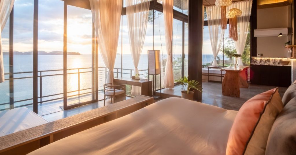 Sea-view suite at Vivere Azure in Anilao
